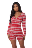 Holiday Themed Fleece Onesie