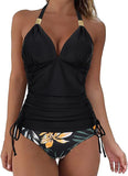 Tankini Halter Top Swimsuit