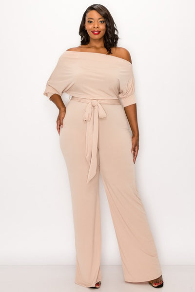 Off the Shoulders Jumpsuit