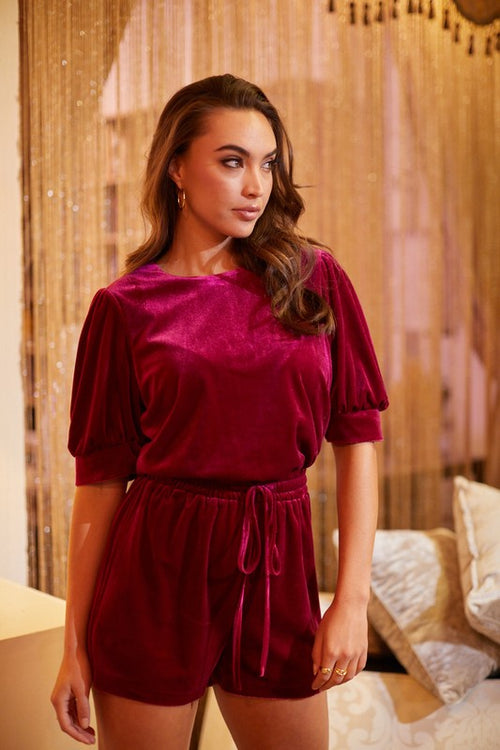 Velvet Romper